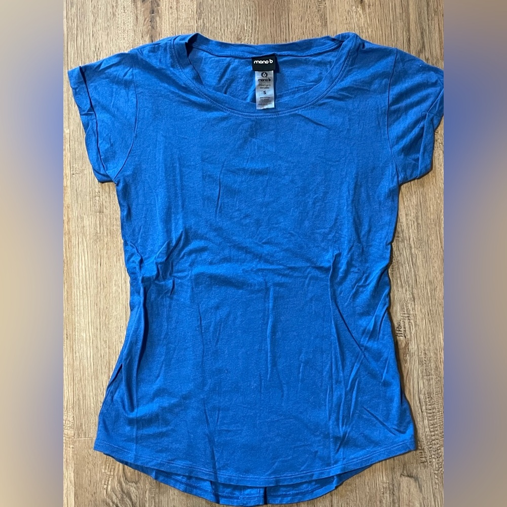 Mono B Vibrant Blue Short Sleeve Tee